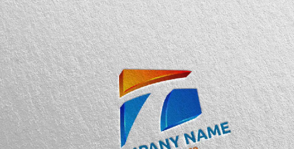 Шаблон логотипа на тему графика