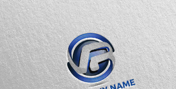 Шаблон логотипа на тему графика