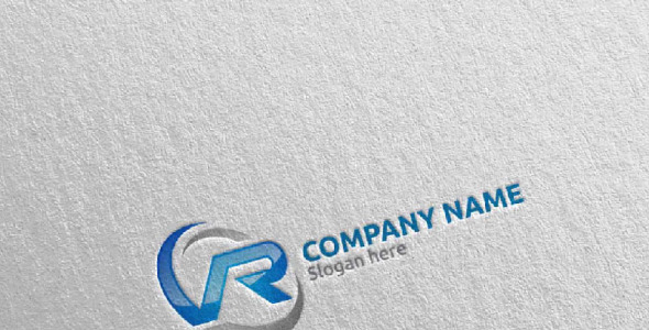 Шаблон логотипа на тему графика