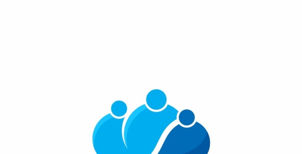 Шаблон логотипа на тему графика