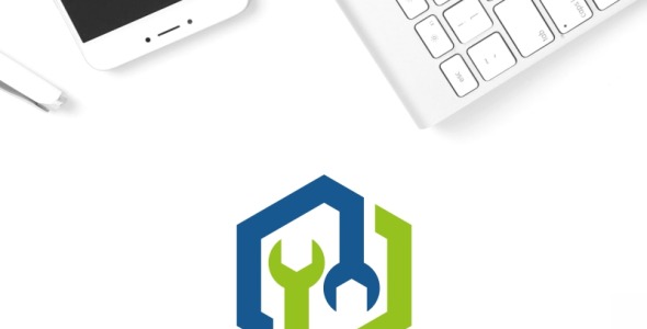 Шаблон логотипа на тему графика