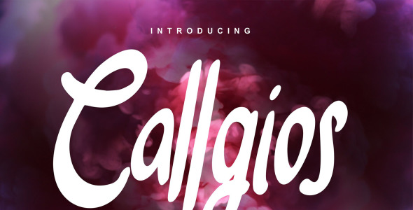 Шрифт на тему графика