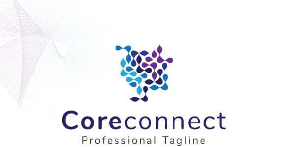 Шаблон логотипа на тему графика