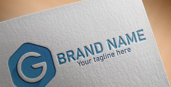 Шаблон логотипа на тему графика