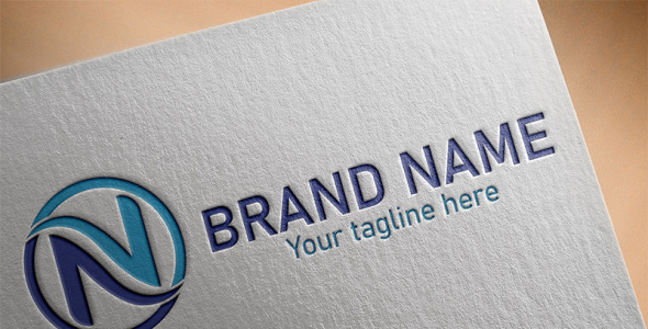 Шаблон логотипа на тему графика