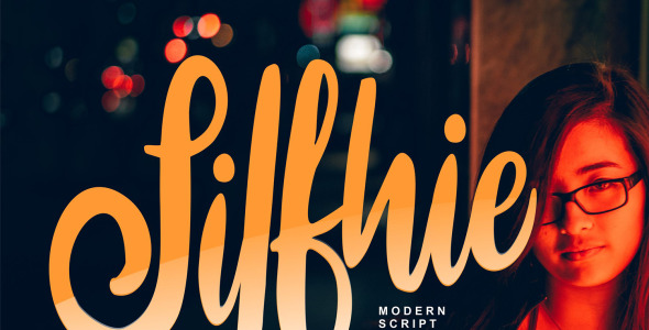 Шрифт на тему графика