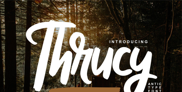 Шрифт на тему графика