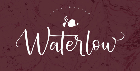 Шрифт на тему графика