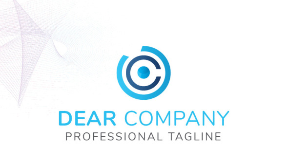 Шаблон логотипа на тему графика