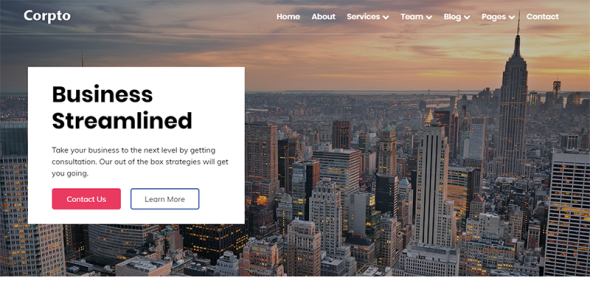 бизнес тема wordpress