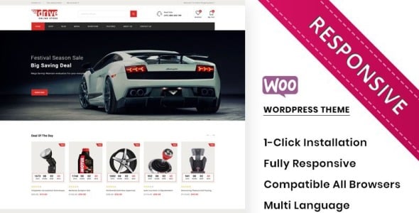 интернет-магазин autoparts store premium woocommerce theme