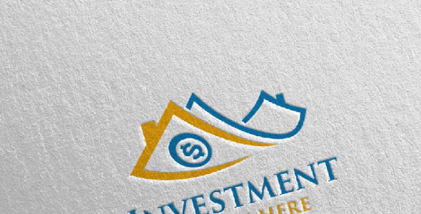 Шаблон логотипа на тему графика