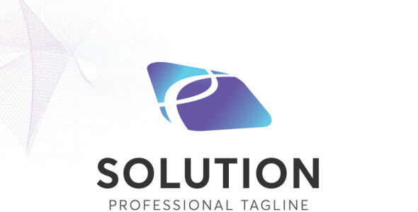 Шаблон логотипа на тему графика