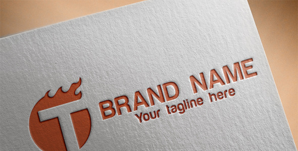 Шаблон логотипа на тему графика