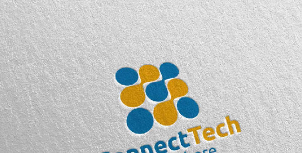 Шаблон логотипа на тему графика