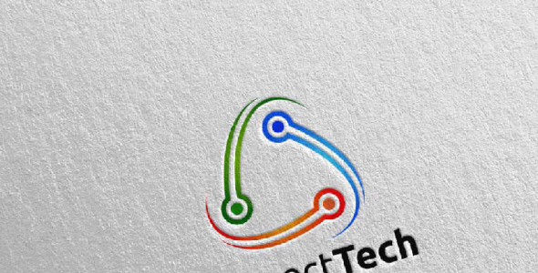 Шаблон логотипа на тему графика