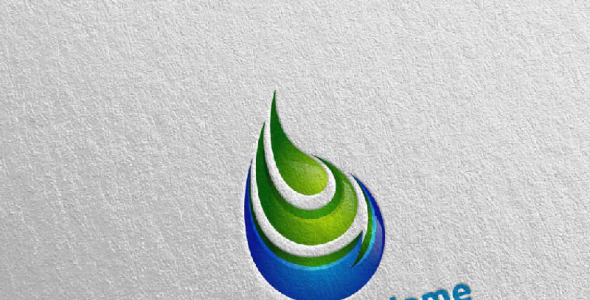 Шаблон логотипа на тему графика