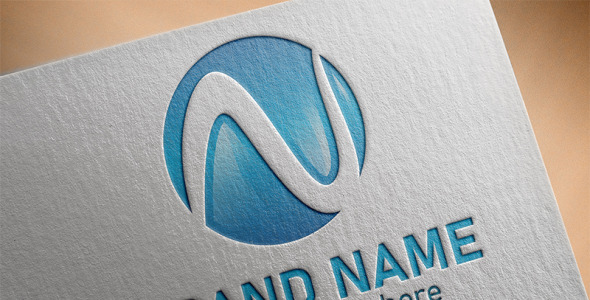 Шаблон логотипа на тему графика