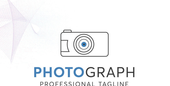 Шаблон логотипа на тему графика