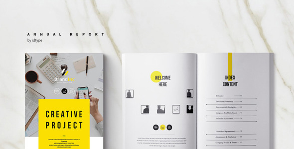 Фирменный стиль на тему графика