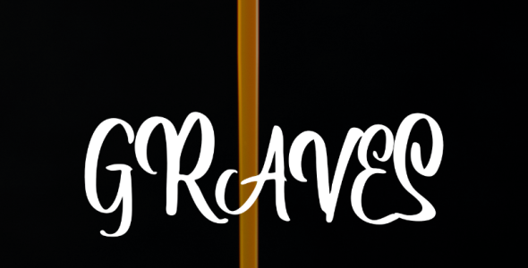 Шрифт на тему графика