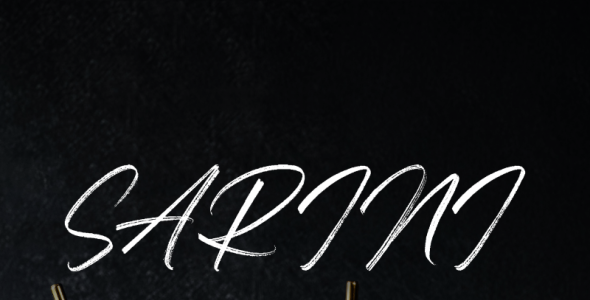 Шрифт на тему графика