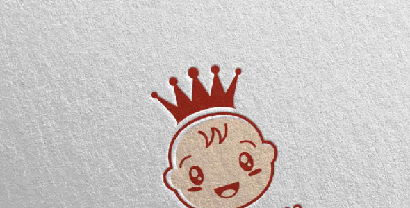 Шаблон логотипа на тему графика