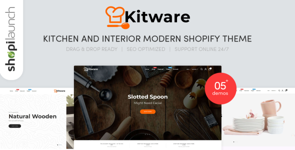 кухня и дизайн интерьера современная тема shopify