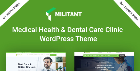 medical &amp; health wordpress тема