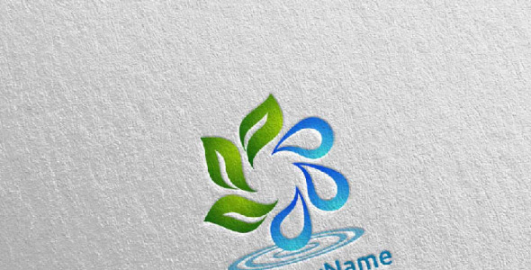 Шаблон логотипа на тему графика