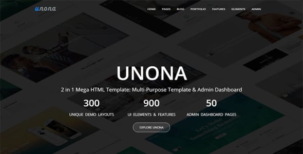 все в одном мега html бизнес шаблоне