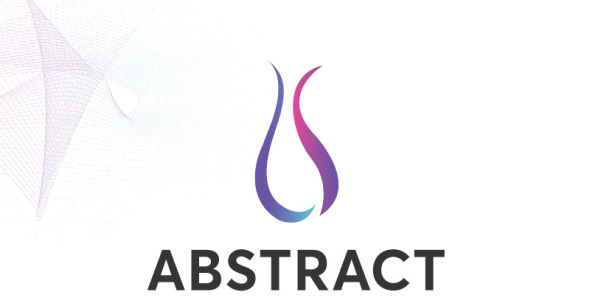 Шаблон логотипа на тему графика