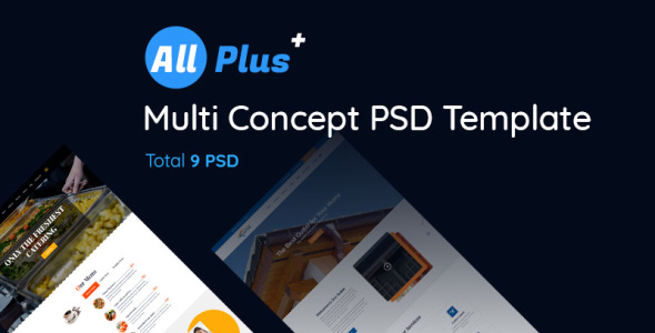 PSD шаблон на тему графика