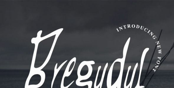 Шрифт на тему графика