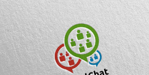 Шаблон логотипа на тему графика