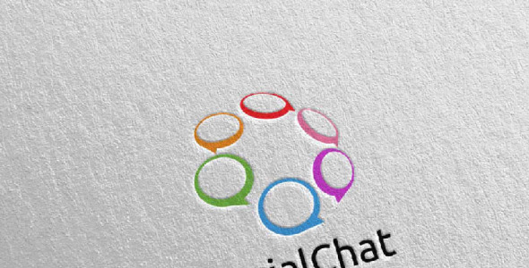 Шаблон логотипа на тему графика