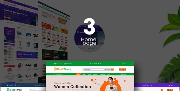 Адаптивный PSD шаблон на тему графика