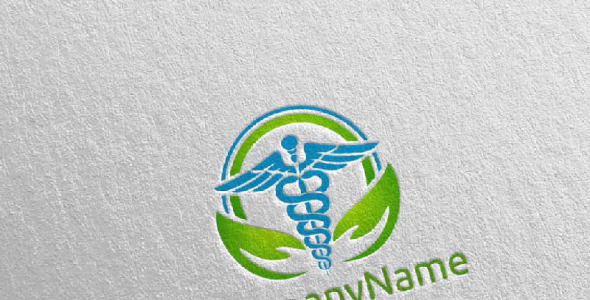 Шаблон логотипа на тему графика