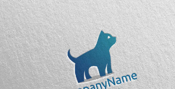 Шаблон логотипа на тему графика