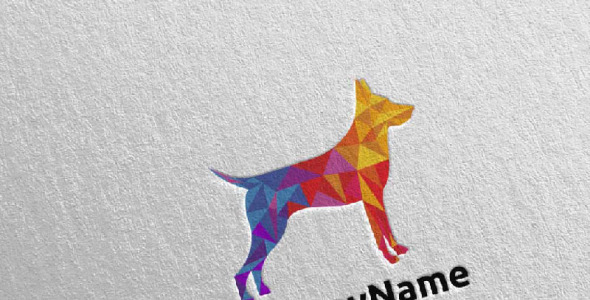 Шаблон логотипа на тему графика