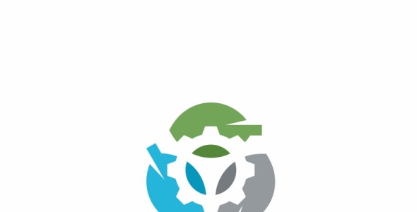 Шаблон логотипа на тему графика