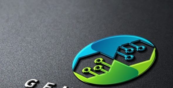 Шаблон логотипа на тему графика