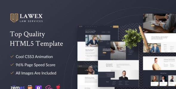 шаблон сайта юридической компании