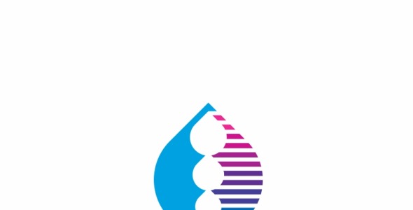 Шаблон логотипа на тему графика