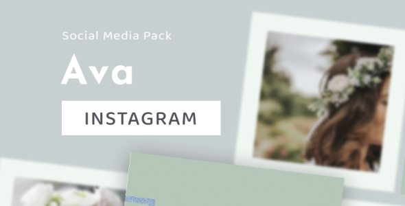 Шаблон для соцсетей на тему графика