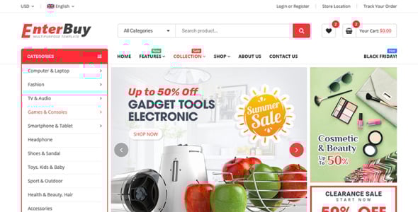 премиум отзывчивая тема bigcommerce