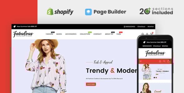 Fabulous Fashion Store Shopify Theme