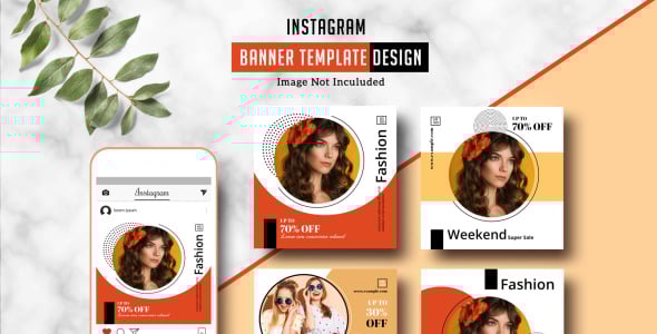 Шаблон для соцсетей на тему графика