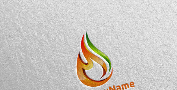 Шаблон логотипа на тему графика