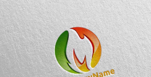 Шаблон логотипа на тему графика